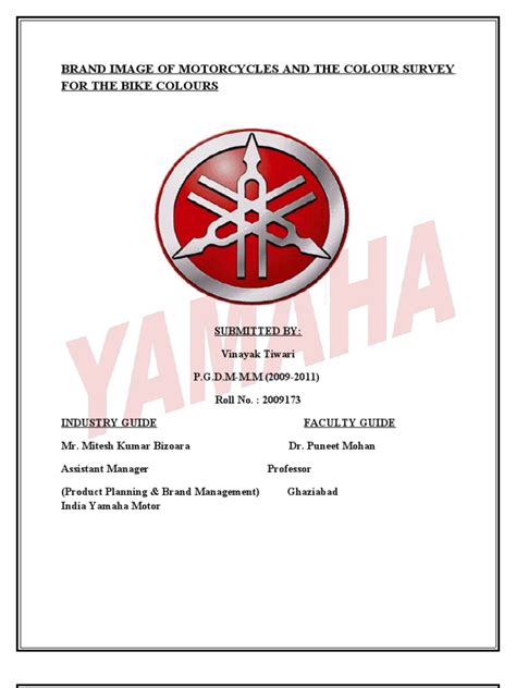 yamaha motorcycle dating certificate